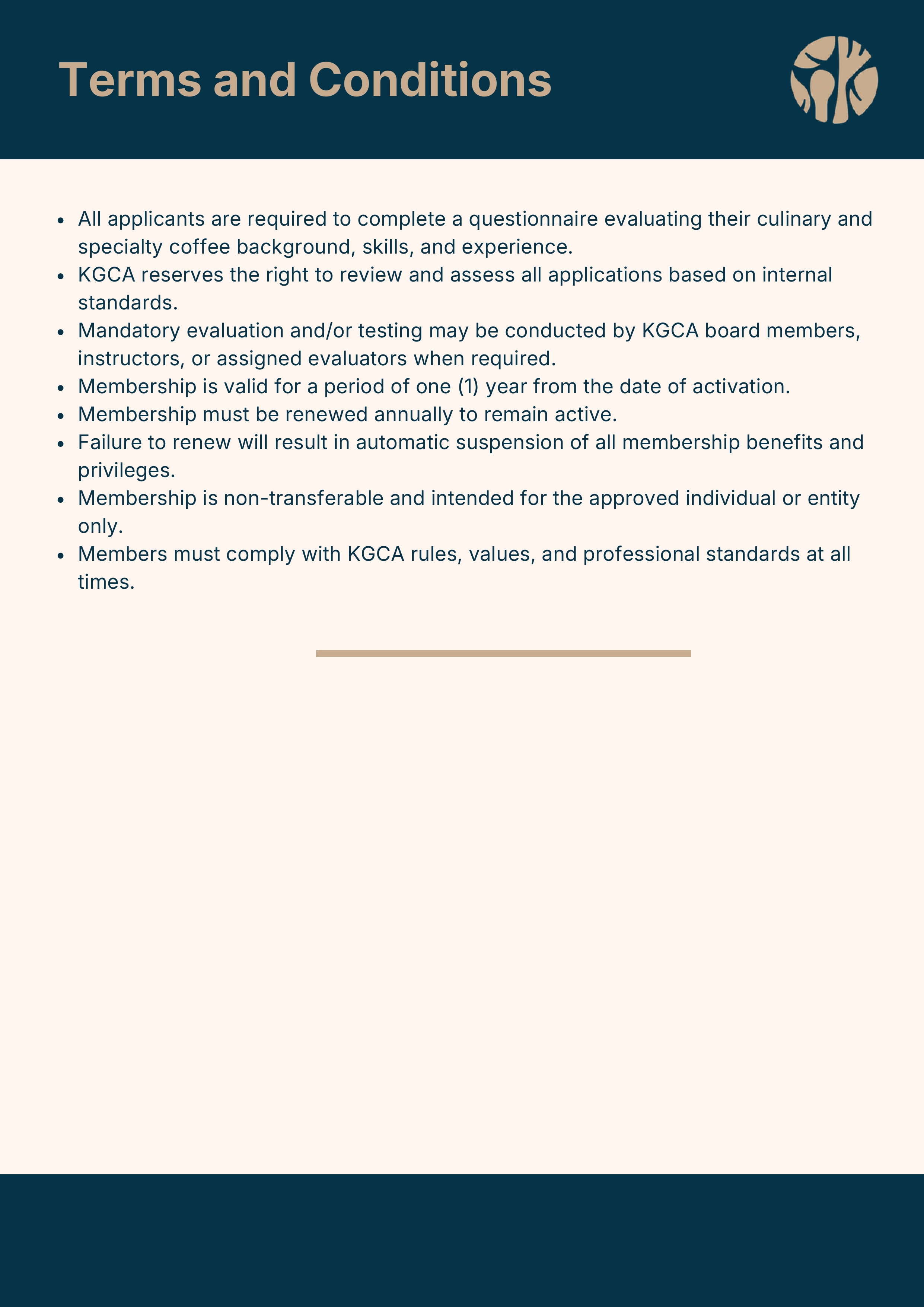 Membership booklet page 10