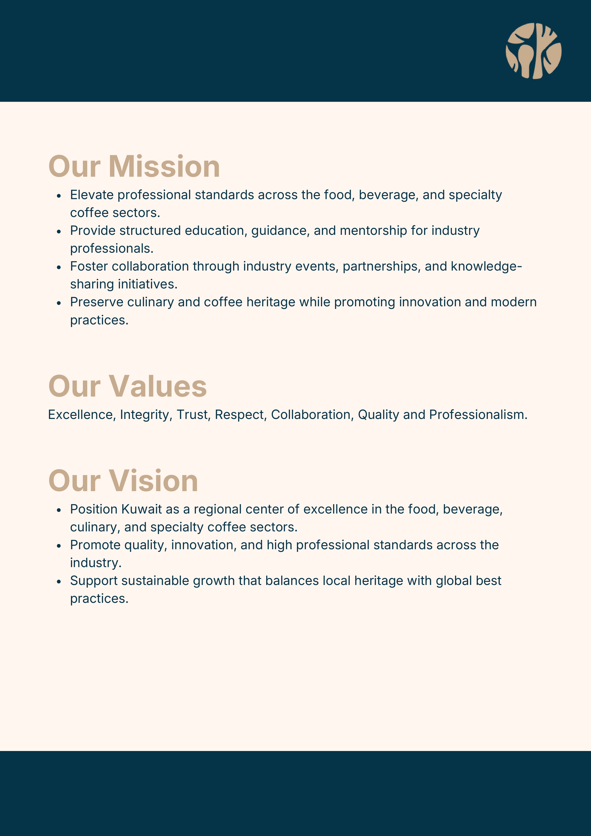 Membership booklet page 4