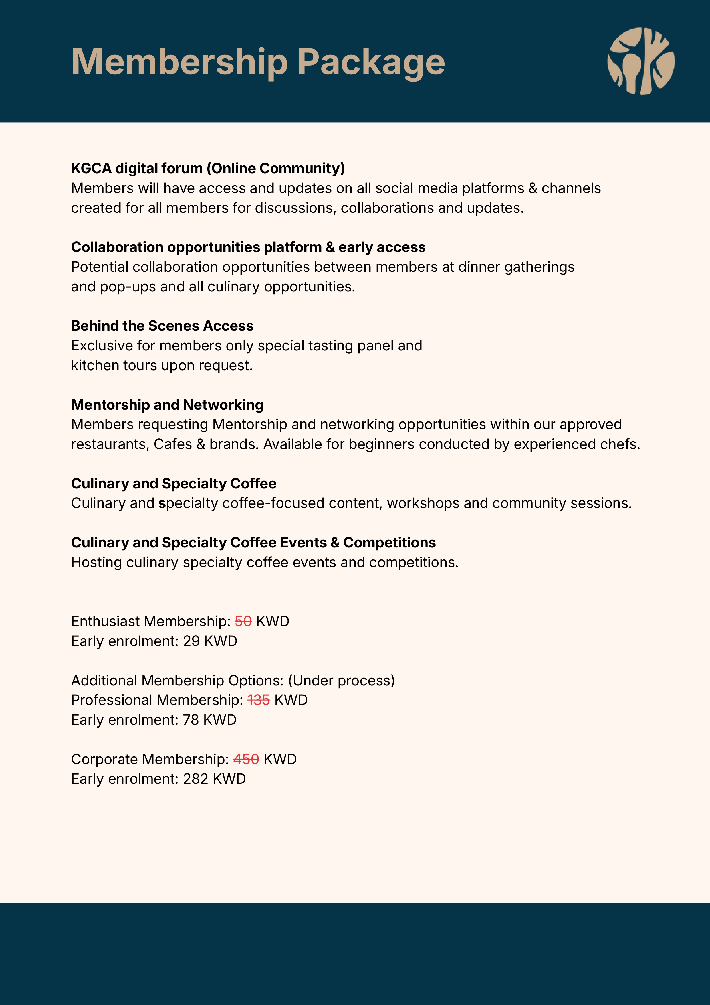 Membership booklet page 9